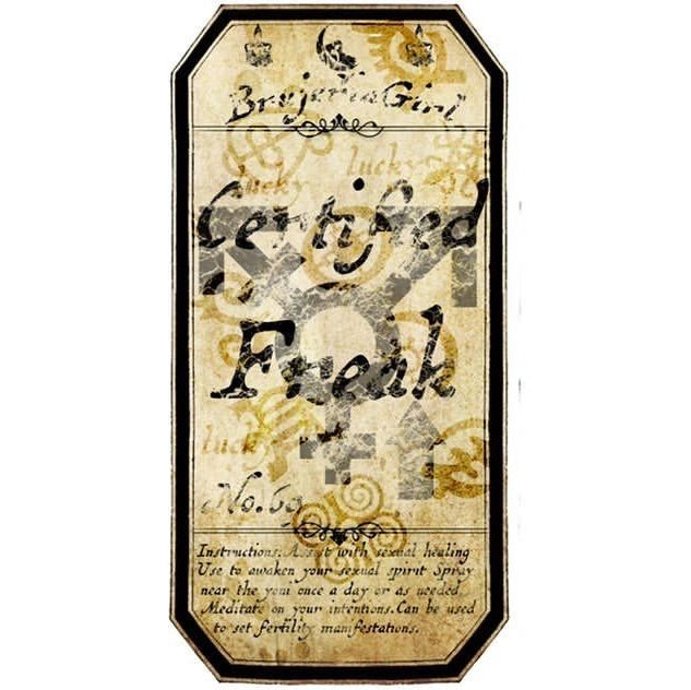 Certified Freak Spray by Brujeriagirl