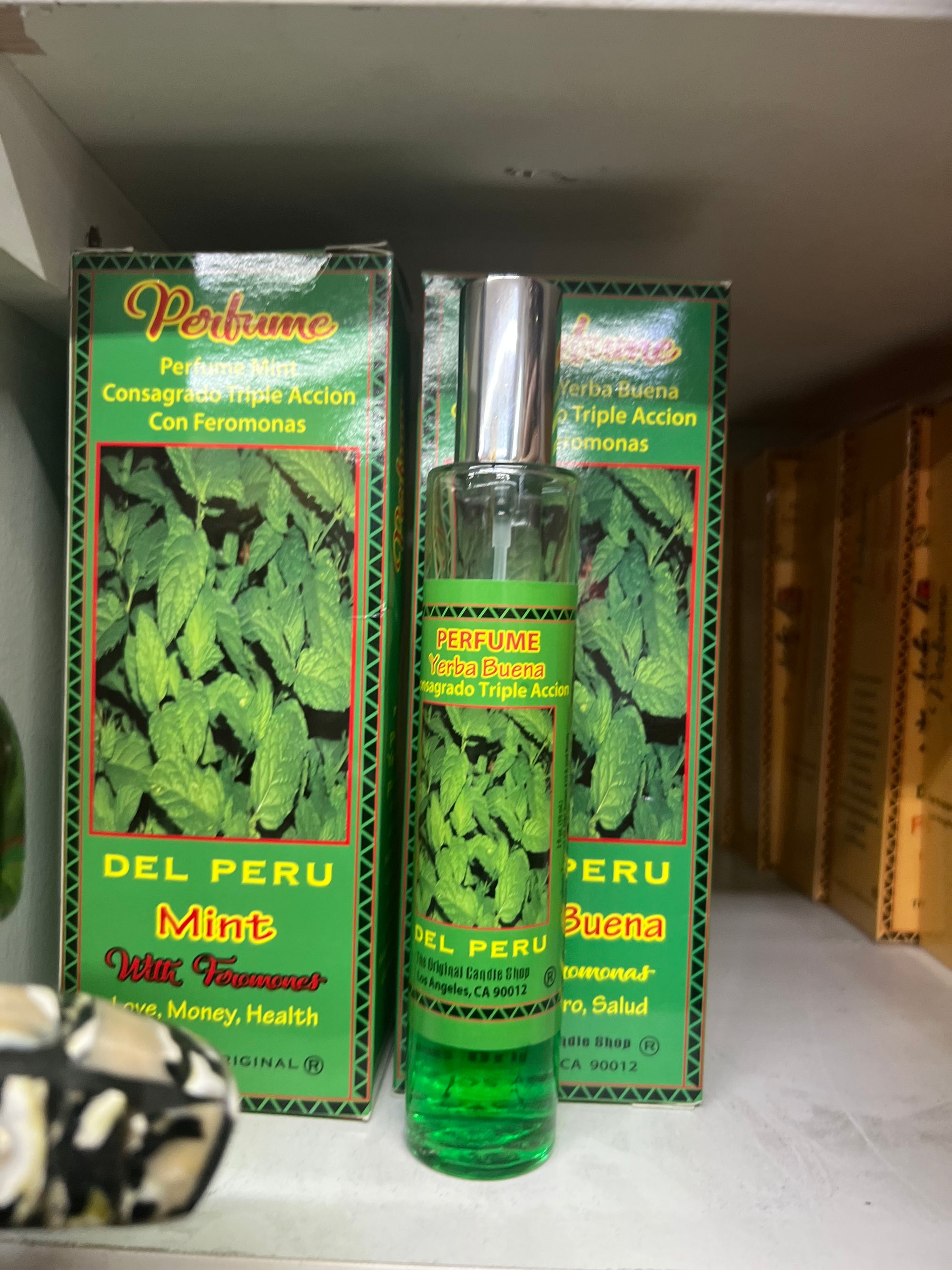 Mint Cologne for Good Luck