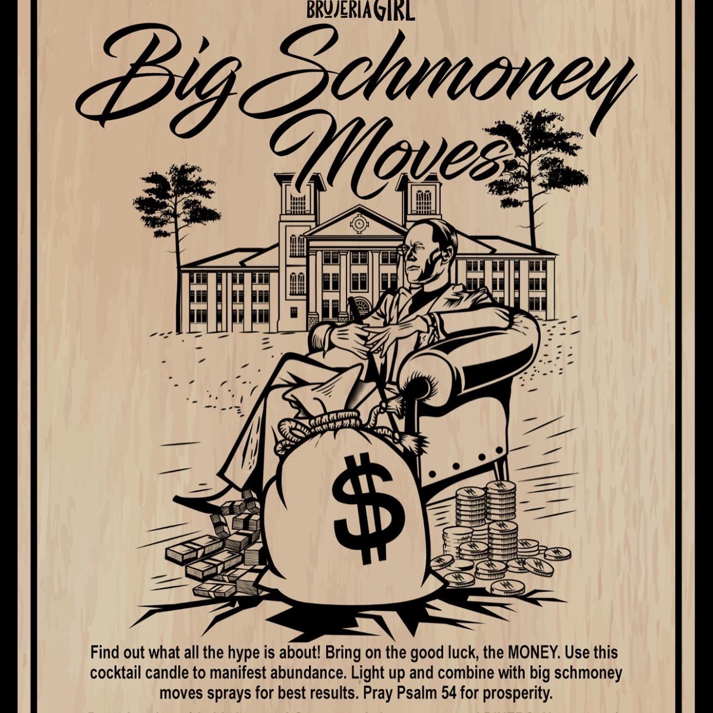 Big Schmoney Moves Spray by Brujeriagirl