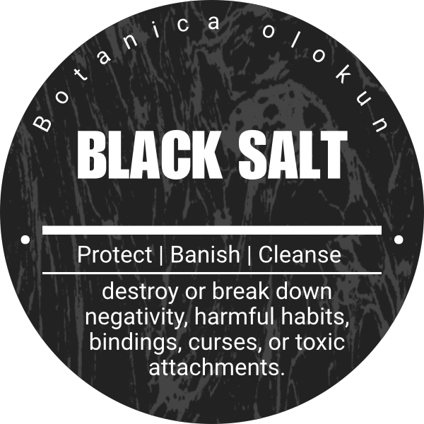 Spiritual black salt