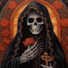 Santa Muerte Love Oil by Brujeriagirl